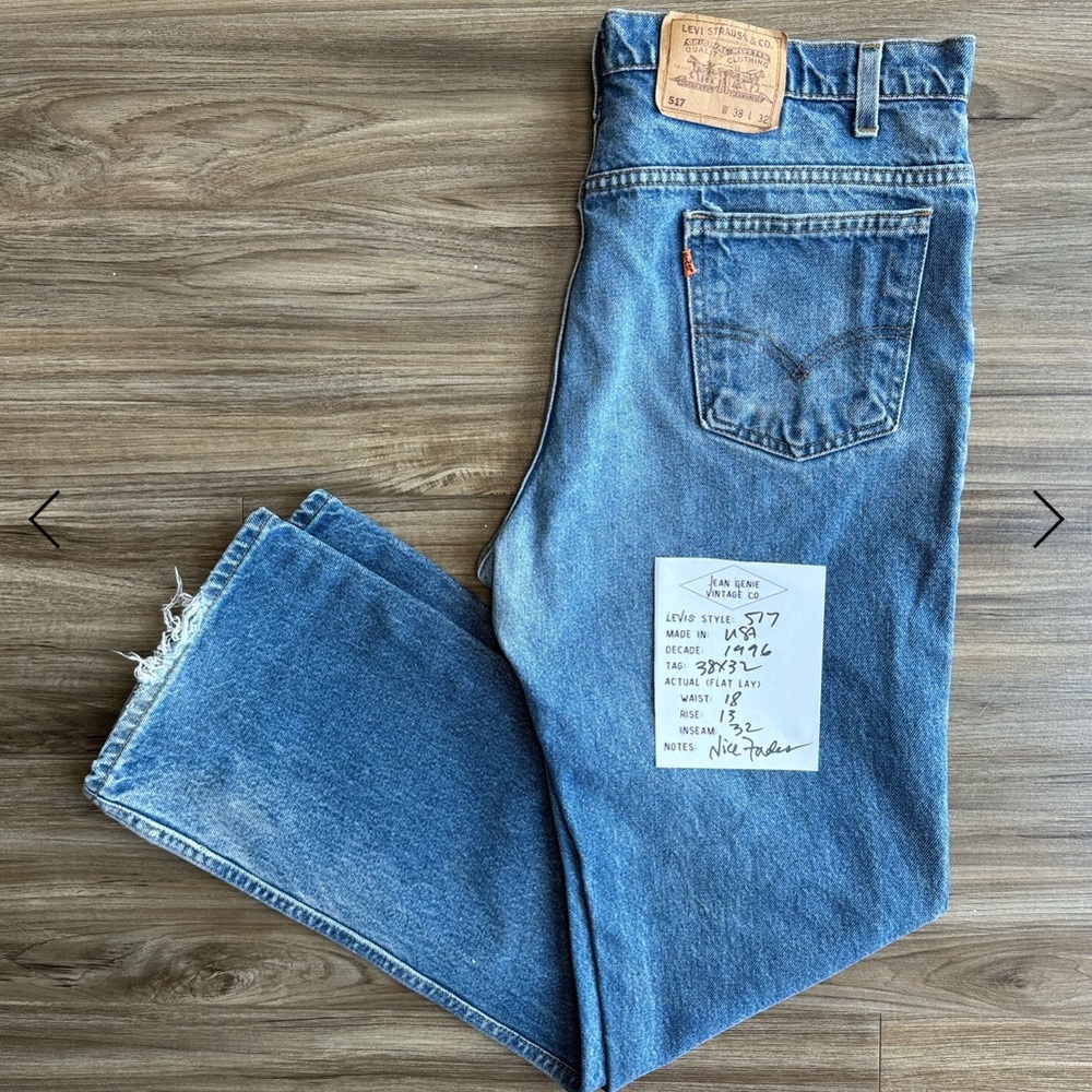 Vintage 517. Never worn BY ME from Jean Genie Vintage. Too snug for my comfort